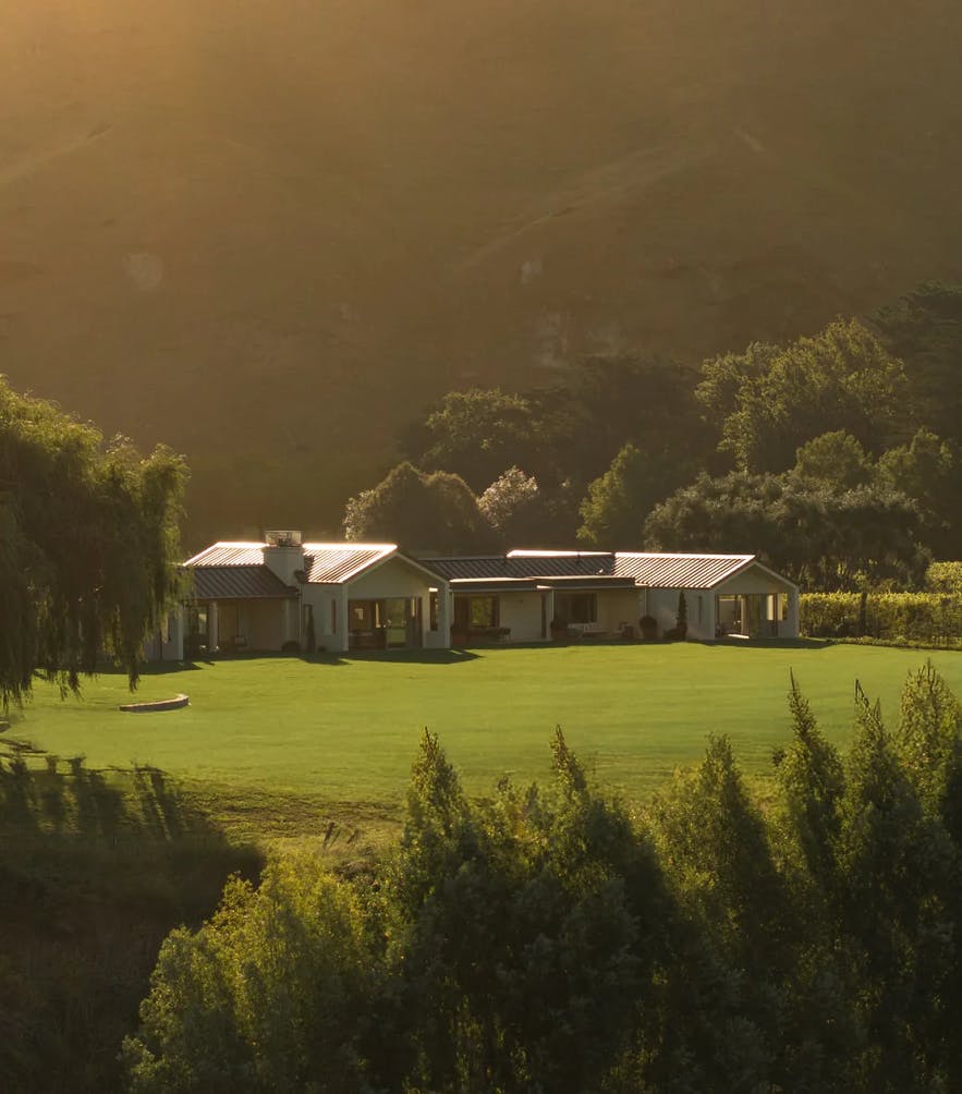 Craggy lodge outside